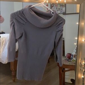 Cowl Neck 3/4 Sleeve Sweater